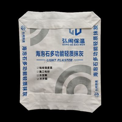 Hot Recyclable Customized ISO9001:2008 Certified Cement Bag and PP Valve Bag for Mortar and Chemical Powder