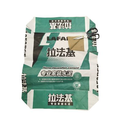 গুণ  Super Moisture Proof PP/Paper Valve Bag For Cement Packaging কারখানা