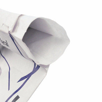 আর্দ্রতা প্রতিরোধী পিপি সিমেন্ট ব্যাগ খালি স্কোয়ার বটম ভালভ ব্যাগ 70gsm - 100gsm