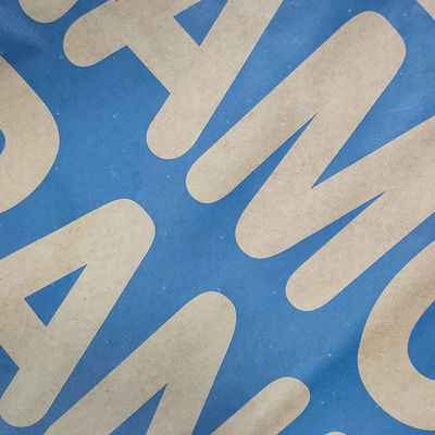 আঠালো সহ 20 কেজি মাল্টিওয়াল 3 প্লাই পেপার ব্যাগ জলরোধী সিমেন্ট প্যাকেজিং ব্যাগ