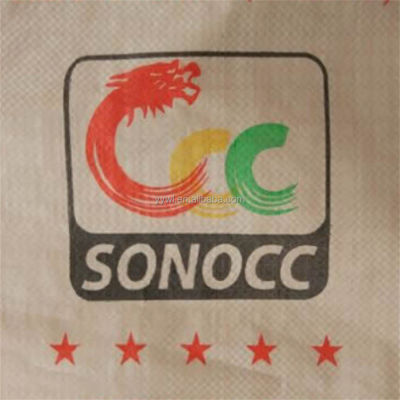 20 কেজি - 50 কেজি পলিপ্রোপিলিন ভালভ সিমেন্ট ব্যাগ স্তরিত খালি পিপি ব্যাগ