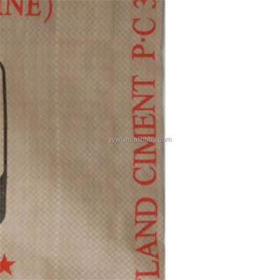 20 কেজি - 50 কেজি পলিপ্রোপিলিন ভালভ সিমেন্ট ব্যাগ স্তরিত খালি পিপি ব্যাগ