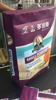 20kg 25kg BOPP বোনা ব্যাগ টাইল আঠালো প্লাস্টিক PP বোনা স্তরিত ব্যাগ