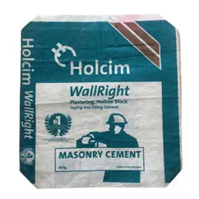 অ্যাড স্টার লেমিনেটেড বোনা পিপি ব্যাগ ব্লক বটম সিমেন্ট পিপি বস্তা ব্যাগ 25 কেজি 40 কেজি 50 কেজি