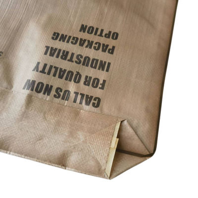 হট সেল 25 কেজি 40 কেজি 50 কেজি অ্যাড স্টার ব্যাগ পিপি ব্লক বটম ব্যাগ সিমেন্ট ভালভ ব্যাগ সিমেন্টের বস্তা