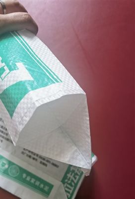 হট সেল 25 কেজি 40 কেজি 50 কেজি অ্যাড স্টার ব্যাগ পিপি ব্লক বটম ব্যাগ সিমেন্ট ভালভ ব্যাগ সিমেন্টের বস্তা