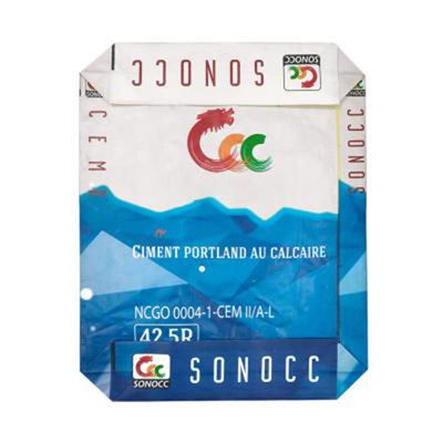 হট সেল 25 কেজি 40 কেজি 50 কেজি অ্যাড স্টার ব্যাগ পিপি ব্লক বটম ব্যাগ সিমেন্ট ভালভ ব্যাগ সিমেন্টের বস্তা