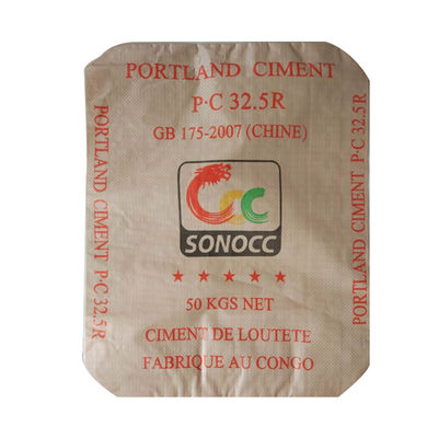 সেরা বিক্রয় 20KG 25KG 40KG 50KG pp বোনা সিমেন্ট ব্যাগ চীন উত্পাদন