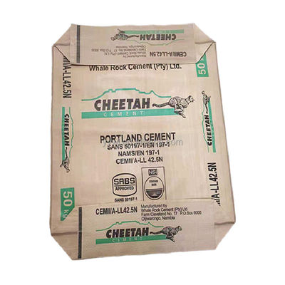 ISO9001 50Kg খালি বোনা পিপি সিমেন্ট ব্যাগ বিনামূল্যে নমুনা স্তরিত সিমেন্ট ব্যাগ