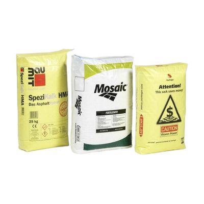 ৮৫ জিএসএম ৫০ কেজি বর্গাকার তল ব্যাগ সিমেন্ট ব্যাগ খালি সিমেন্ট ব্যাগ