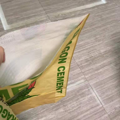 গরম বিক্রয় বোনা ব্যাগ খালি সিমেন্ট ব্যাগ পিপি ভালভ ব্যাগ 25 কেজি 40 কেজি 50 কেজি সিমেন্ট ব্যাগ