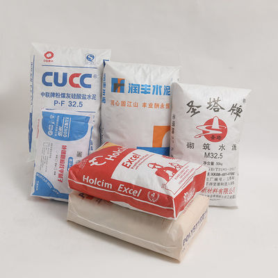 25 কেজি পিপি ভালভ ব্যাগ 100 কেজি 50 25 সিমেন্ট পলিপ্রোপিলিন ব্যাগ