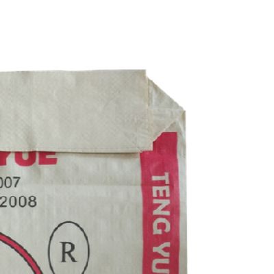 50 কেজি পিপি বোনা সিমেন্ট ব্যাগ ভালভ সহ আর্দ্রতা প্রতিরোধী ISO9001