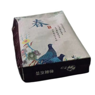 20 কেজি 25 কেজি পিপি ভালভ ব্যাগ টাইলস আঠালো জন্য BOPP মুদ্রণ সঙ্গে