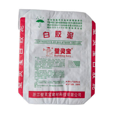 আইএসও9001: 2008 সার্টিফাইড 25 কেজি 50 কেজি পিপি ভালভ বোনা সিমেন্ট ব্যাগ