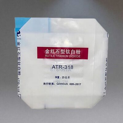 কার্বন ব্ল্যাকের জন্য 25 কেজি ভারী দায়িত্বের পিই ভালভ ব্যাগ