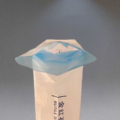 কার্বন ব্ল্যাকের জন্য 25 কেজি ভারী দায়িত্বের পিই ভালভ ব্যাগ