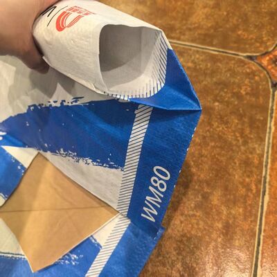 সুপার ময়েশ্চার প্রুফ পিপি/কাগজের ভালভ ব্যাগ সিমেন্ট প্যাকেজিংয়ের জন্য