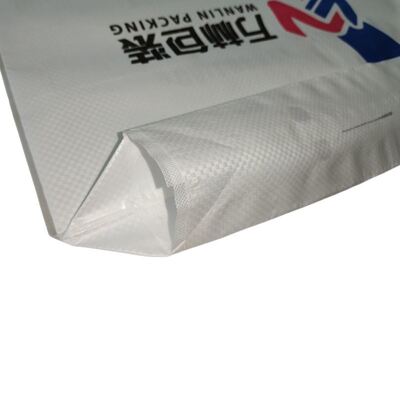 AD Star PPW Laminated 50kg Cement Bag Square Bottom Coated Plastic Woven Valve Bag